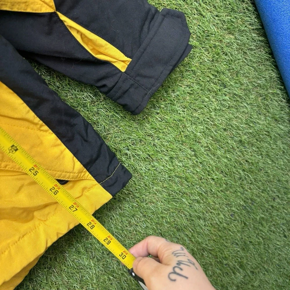 Vintage The North Face Jacket Mens Medium Yellow Extreme Light Ski Coat 90s Rare